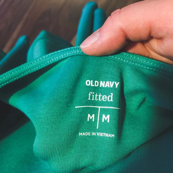 Old Navy - Fitted Green 3/4 Long Sleeve - Picture 7 of 7